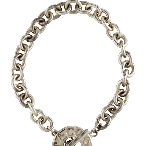 Women’s/Unisex TIFFANY & CO. 1837 Collection Toggle Link Bracelet in Sterling - Picture 7 of 12